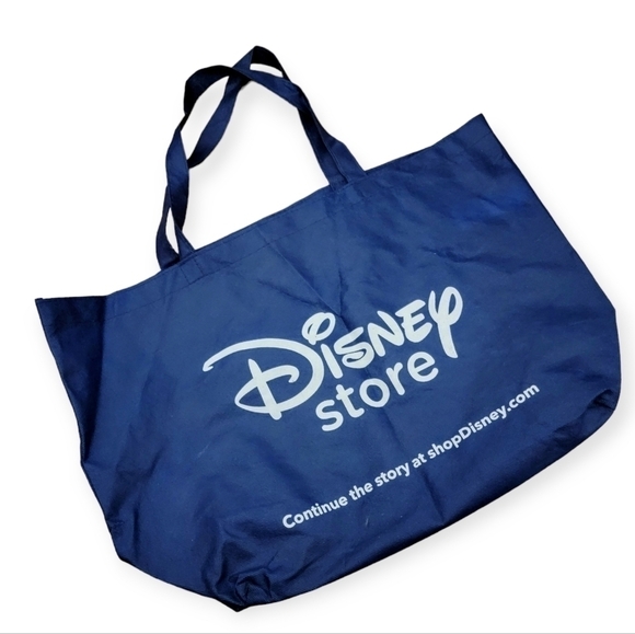 Disney Store Mickey Mouse Blue reusable large tote bag - Picture 1 of 9